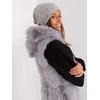Kepurė Wool Fashion Italia Cap-AT-CZ-2325.86-pilka