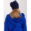 Kepurė Wool Fashion Italia Cap-AT-CZ-2325.86-tamsiai mėlyna