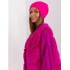 Kepurė Wool Fashion Italia Cap-AT-CZ-2325.96-tamsiai rožinė