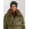 Kepurė Wool Fashion Italia Cap-AT-CZ-2325.96-tamsiai žalia