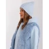 Wool Fashion Italia Cap-AT-CZ-2328.11P-šviesiai mėlyna