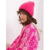 Kepurė Wool Fashion Italia Cap-AT-CZ-2328.38P-tamsiai rožinė