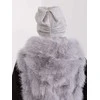 Kepurė Wool Fashion Italia Cap-AT-CZ-2329.76-pilka