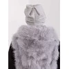 Kepurė Wool Fashion Italia Cap-AT-CZ-2329.76-pilka