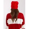 Kepurė Wool Fashion Italia Cap-AT-CZ-2329.76-raudona