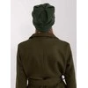 Kepurė Wool Fashion Italia Cap-AT-CZ-2329.76-tamsiai žalia