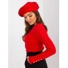 Kepurė Wool Fashion Italia Czapka-AT-CZ-2318.30-raudona