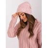 Kepurė Wool Fashion Italia Cap-AT-CZ-23250.01P-šviesiai rožinė