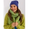 Kepurė Wool Fashion Italia Cap-AT-CZ-2325.86-tamsiai mėlyna