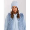 Wool Fashion Italia Cap-AT-CZ-2328.11P-šviesiai mėlyna