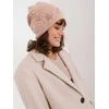 Kepurė Wool Fashion Italia Cap-AT-CZ-2329.79-tamsiai rožinė