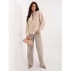 Lakerta Bluza-LK-BL-510136.89-jasny smėlio spalva