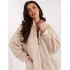 Lakerta Bluza-LK-BL-510136.89-jasny smėlio spalva