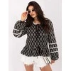 Lakerta Bluzka-LK-BZ-509991.93-juoda