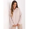 Lakerta Bluzka-LK-BZ-510126.00-jasny smėlio spalva