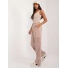 Lakerta Kelnės-LK-SP-509641.95-smėlio spalvos