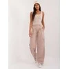 Lakerta Kelnės-LK-SP-509641.95-smėlio spalvos