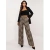 Lakerta Kelnės-LK-SP-509799.38-juoda-smėlio spalvos