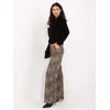 Lakerta Kelnės-LK-SP-509804.32-juoda-smėlio spalva