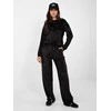 Lakerta Laisvalaikio kostiumas moterims-LK-KMPL-509968.65-juoda