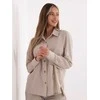 Lakerta Koszula-LK-KS-510109.70-smėlio spalva