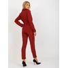 Lakerta Švarkas moterims -LK-MA-507798.51P-bordo