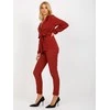 Lakerta Švarkas moterims -LK-MA-507798.51P-bordo