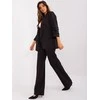 Lakerta Švarkas moterims -LK-MA-509034.85-juoda
