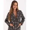 Lakerta Švarkas moterims -LK-MA-510103.90-juoda