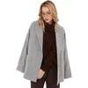 Lakerta Švarkas moterims -LK-MA-510148.00-pilka