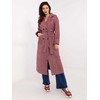 Lakerta Paltas moterims LK-PL-509835.19 bordo spalvos