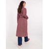 Lakerta Paltas moterims LK-PL-509835.19 bordo spalvos