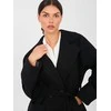 Lakerta Paltas moterims LK-PL-509786.99-juoda