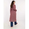 Lakerta Paltas moterims LK-PL-509835.19 bordo spalvos