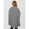 Lakerta Płaszcz-LK-PL-510132.94-juoda-balta