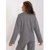 Lakerta Švarkas moterims LK-MA-509562-1,03-pilka-juoda
