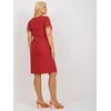 Lakerta Suknelė-LK-SK-506309.50-bordo