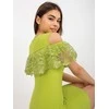 Lakerta Suknelė-LK-SK-506332.24-lime