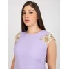Lakerta Suknelė-LK-SK-506605.31P-šviesiai violetinė