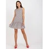 Lakerta Suknelė-LK-SK-506962.35P-balta-juoda