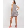 Lakerta Suknelė-LK-SK-506962.35P-balta-juoda