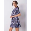 Lakerta Suknelė-LK-SK-507627.39-juoda-mėlyna