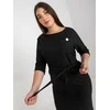 Lakerta Suknelė-LK-SK-507724.10-juoda