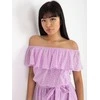 Lakerta Suknelė - LK-SK-508610.23 - šviesiai violetinė