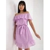 Lakerta Suknelė - LK-SK-508610.23 - šviesiai violetinė