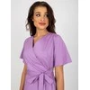 Lakerta Suknelė-LK-SK-508646.13P-šviesiai violetinė