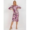 Lakerta Suknelė-LK-SK-509018-1,96-violetinė