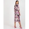 Lakerta Suknelė-LK-SK-509018-4,87-violetinė