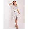 Lakerta Suknelė-LK-SK-508964-3,95-balta-mėlyna
