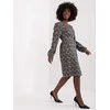 Lakerta Suknelė-LK-SK-509474-2,55P-pilka-juoda